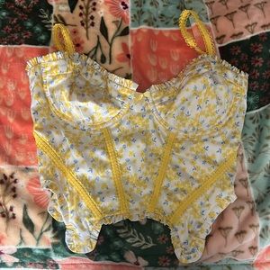 For love and lemons corset top